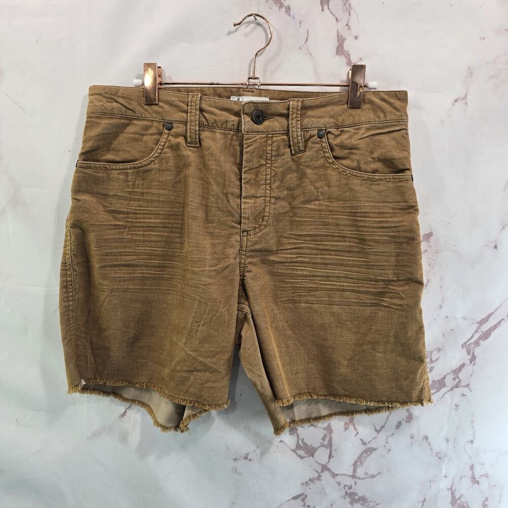 Carve Designs Shorts Womens 8 Brown Corduroy Oahu Rum 6 Inch Mid Rise Bermuda - Picture 2 of 11